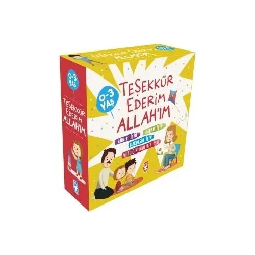 Teşekkür Ederim Allahım 4 Lü Set 0-3 Yaş Timaş Çocuk