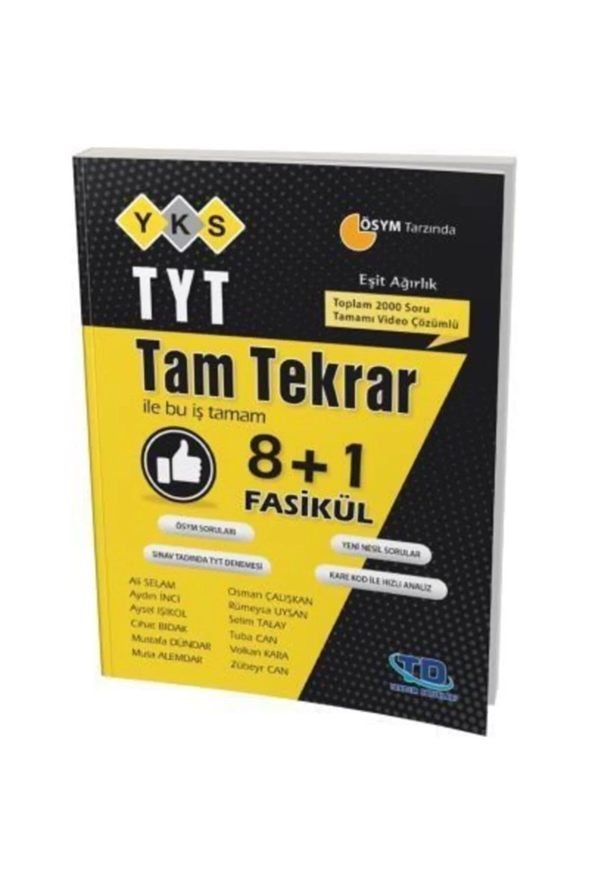 Tandem Tyt Eşit Ağırlık Tam Tekrar 8+1 Fasikül