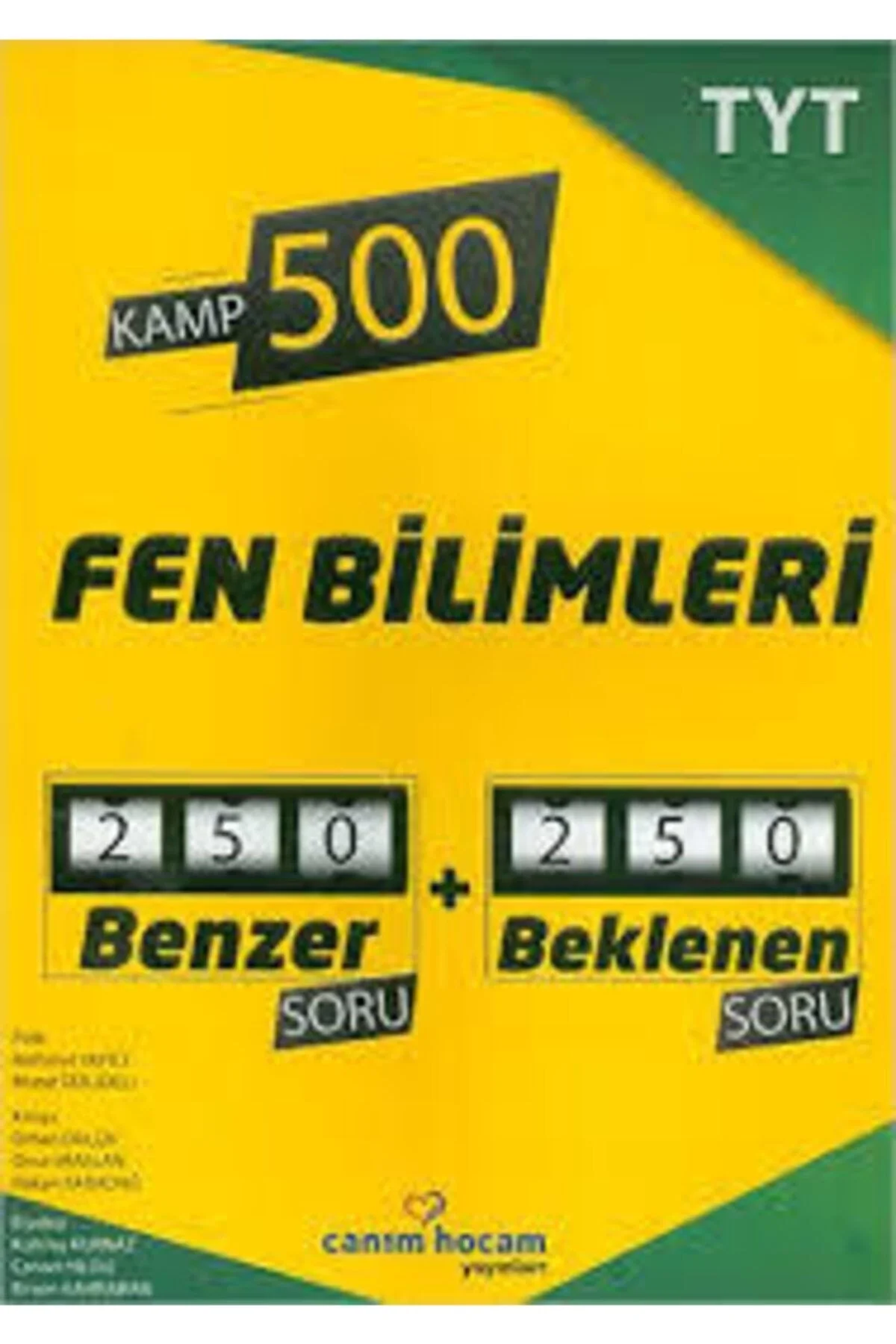 Tyt Kamp 500 Fen Bilimleri Soru Bankası Canım Hocam