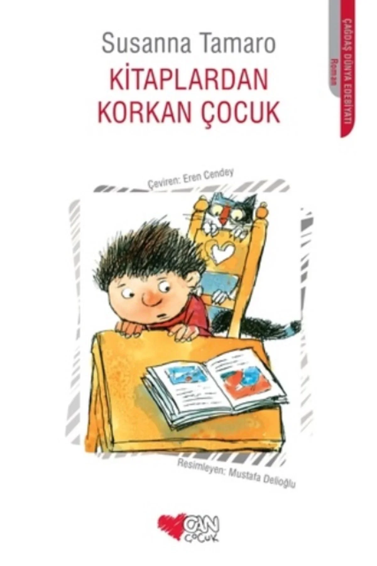 Kitaplardan Korkan Çocuk S.Tamaro Can Yayınları