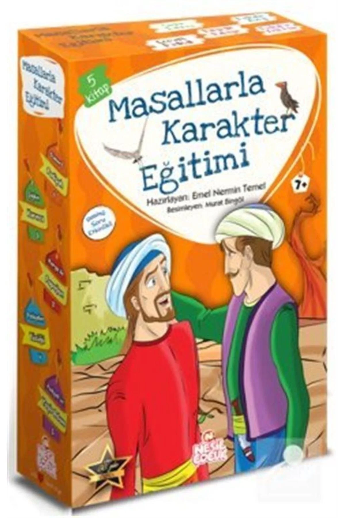 Masallarla Karakter Eğitimi 5 Kitap Emel Nermin Temel Nesil