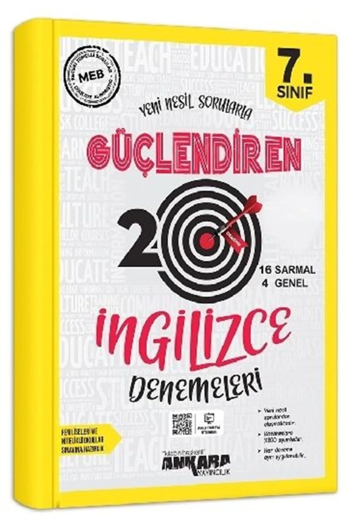 7. Sınıf İngilizce 20 Deneme Ankara Yayın