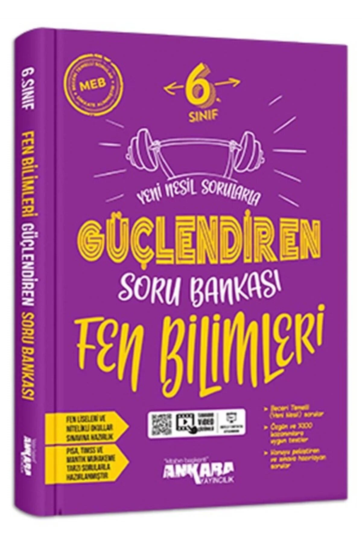 6. Sınıf Fen Bi̇Li̇Mleri̇ Güçlendi̇Ren Soru Bankasi Ankara Yayın