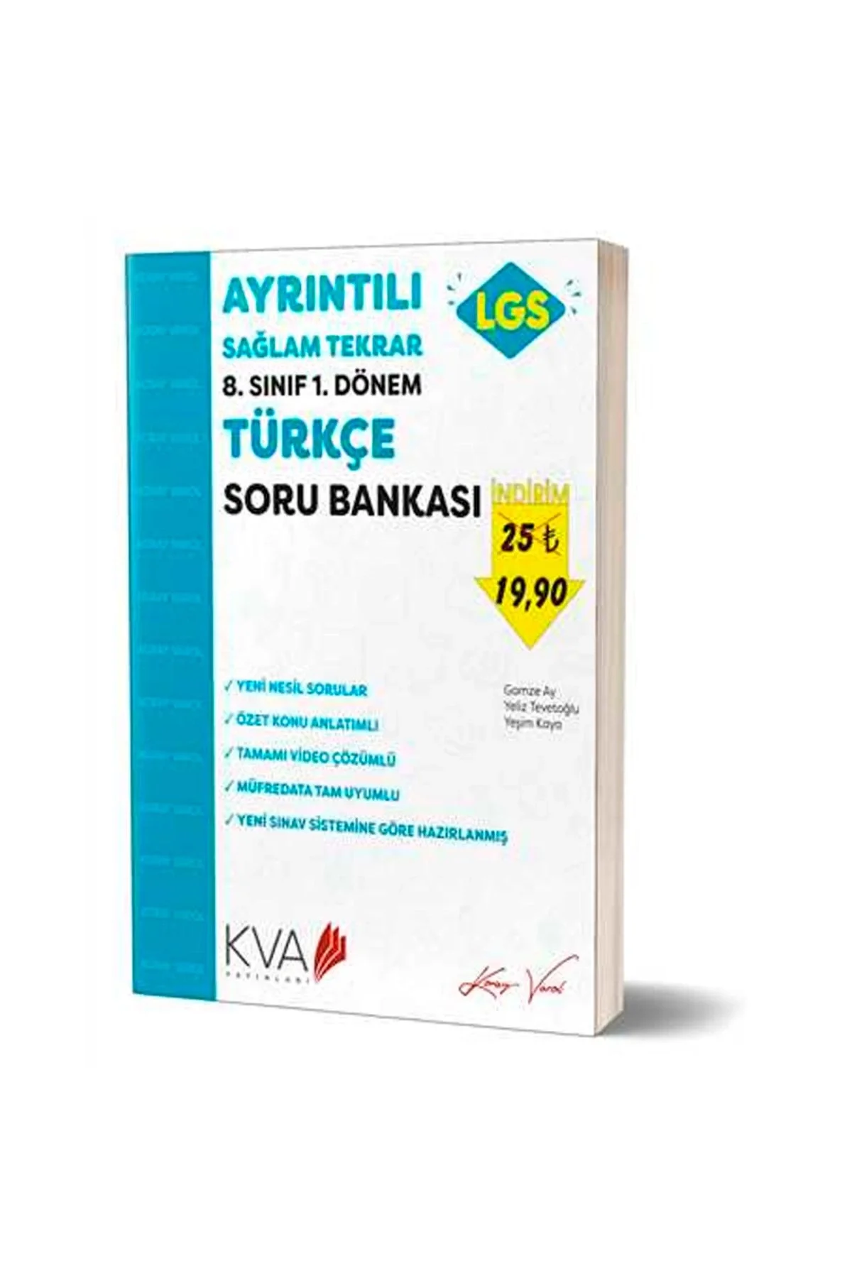 *Kampanya* Lgs 1.Dönem 8.Sınıf Türkçe Soru Bankası Koray Varol