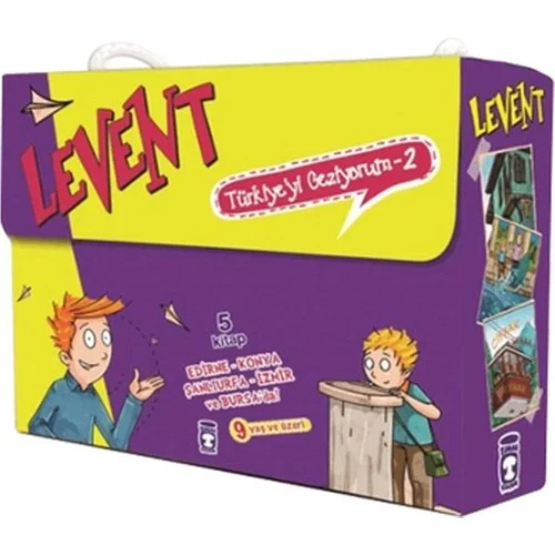 Levent Türkiyeyi Geziyor 2 - 5 Kitap Timaş
