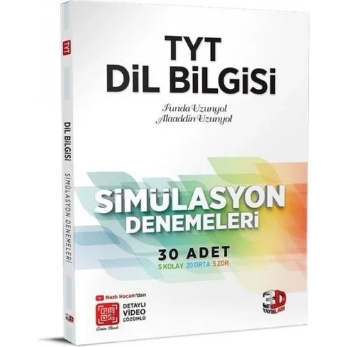 3D Tyt Dilbilgisi 30 Simülasyon Denemeleri 3D Yayınları