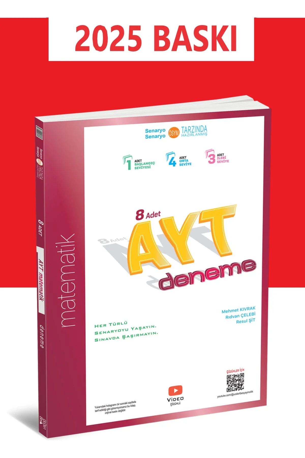 Üçdörtbeş Ayt Matematik 10 Deneme