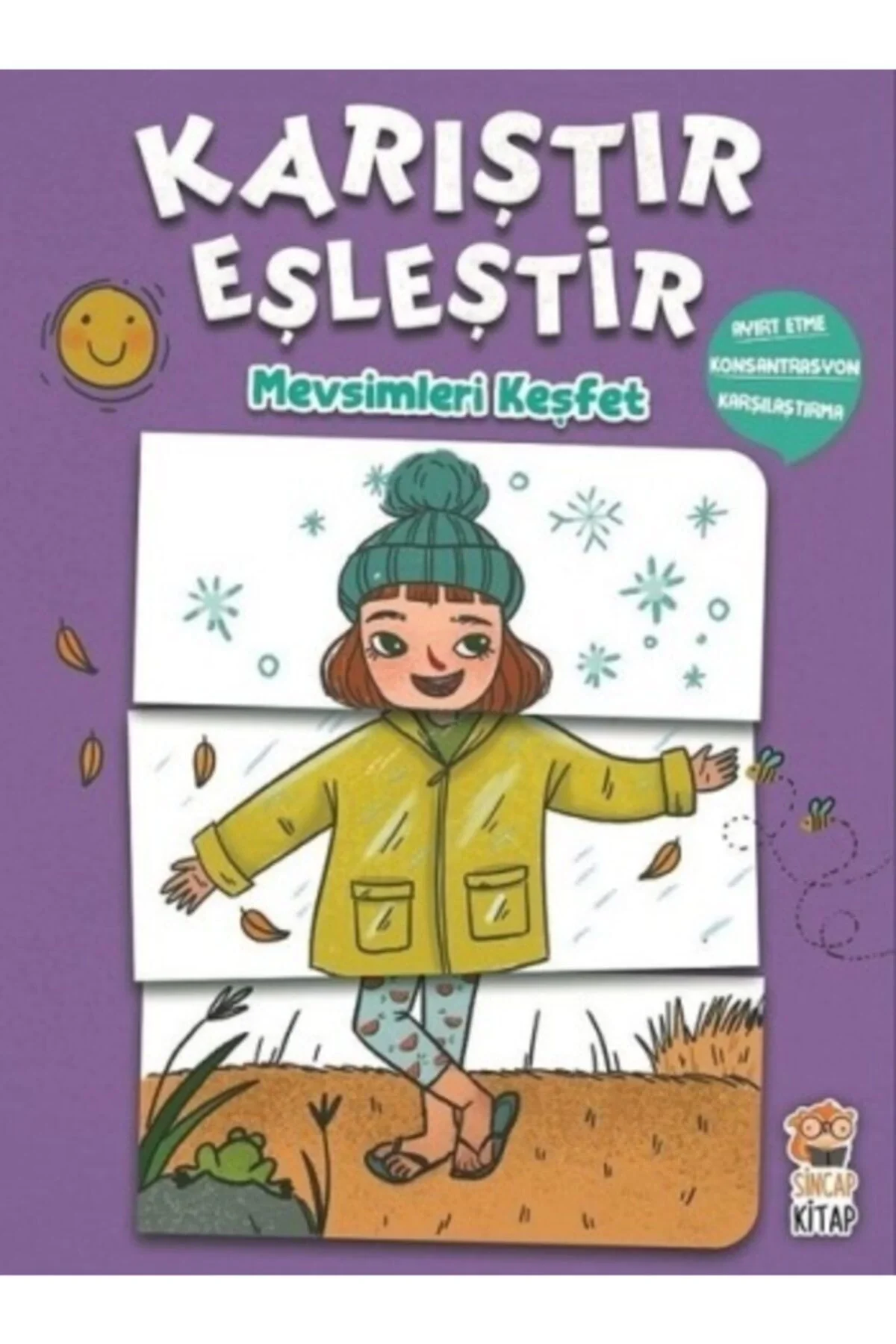 Karıştır Eşleştir Mevsimleri Keşfet Sincap Kitap