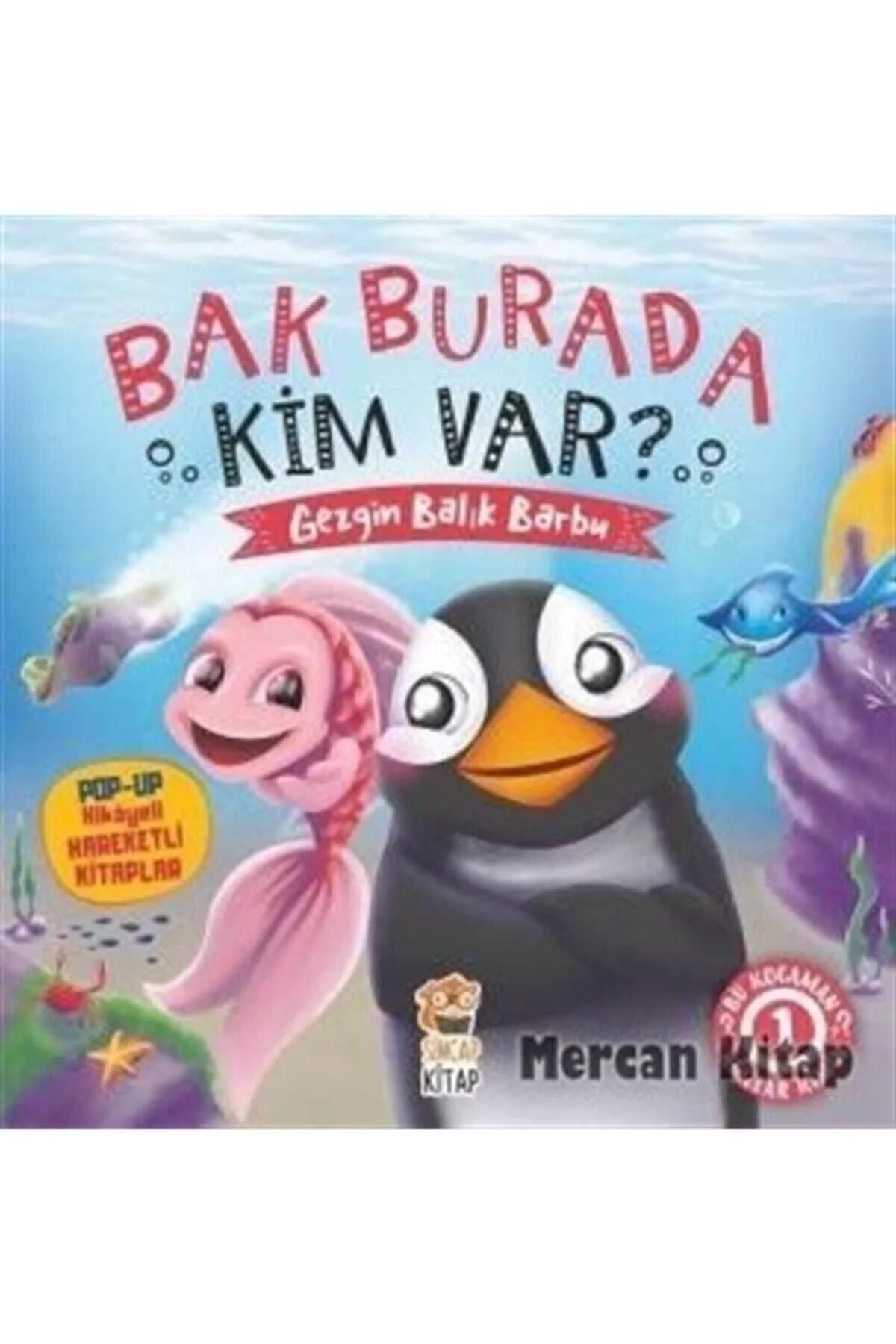 Bak Burada Kim Var ? Gezgin Balık Barbu Sincap Kitap