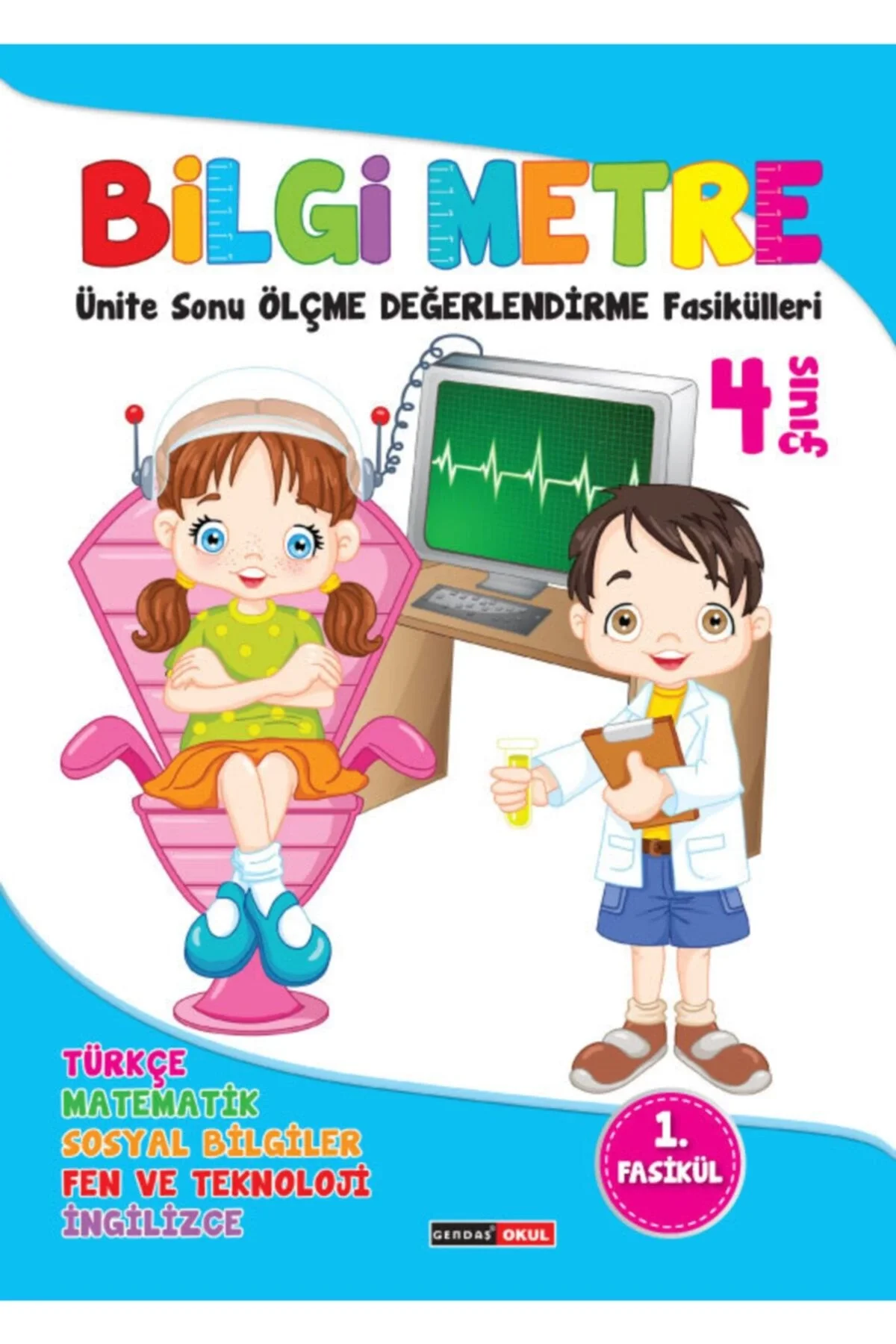 Gendaş 4.Sınıf 2.Dönem Tüm Dersler Bilgimetre Ölçme Değerlendirme