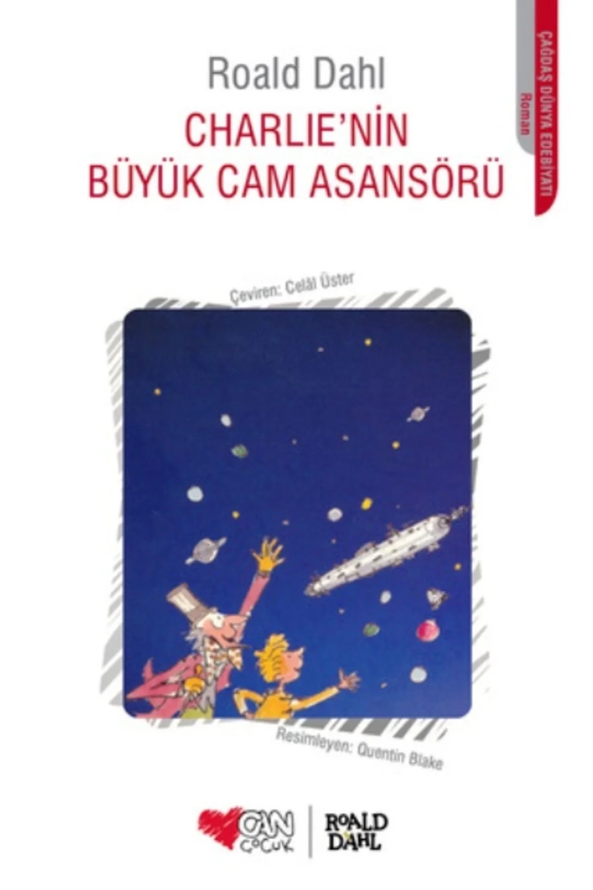 Charlıenin Büyük Cam Asansörü-Roald Dahl-Can Yayınları