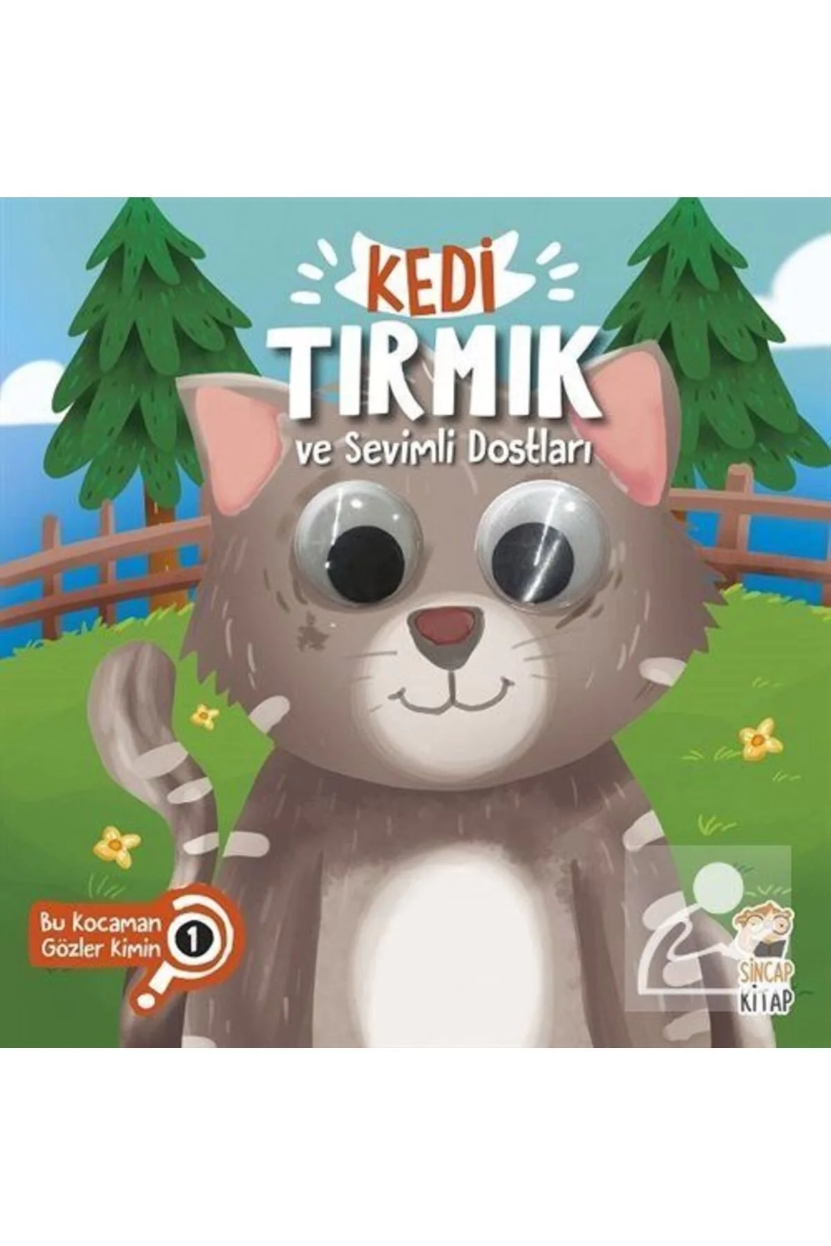 Kedi Tırmık Ve Sevimli Dostları Bu Kocaman Gözler Kimin ? Sincap Kitap