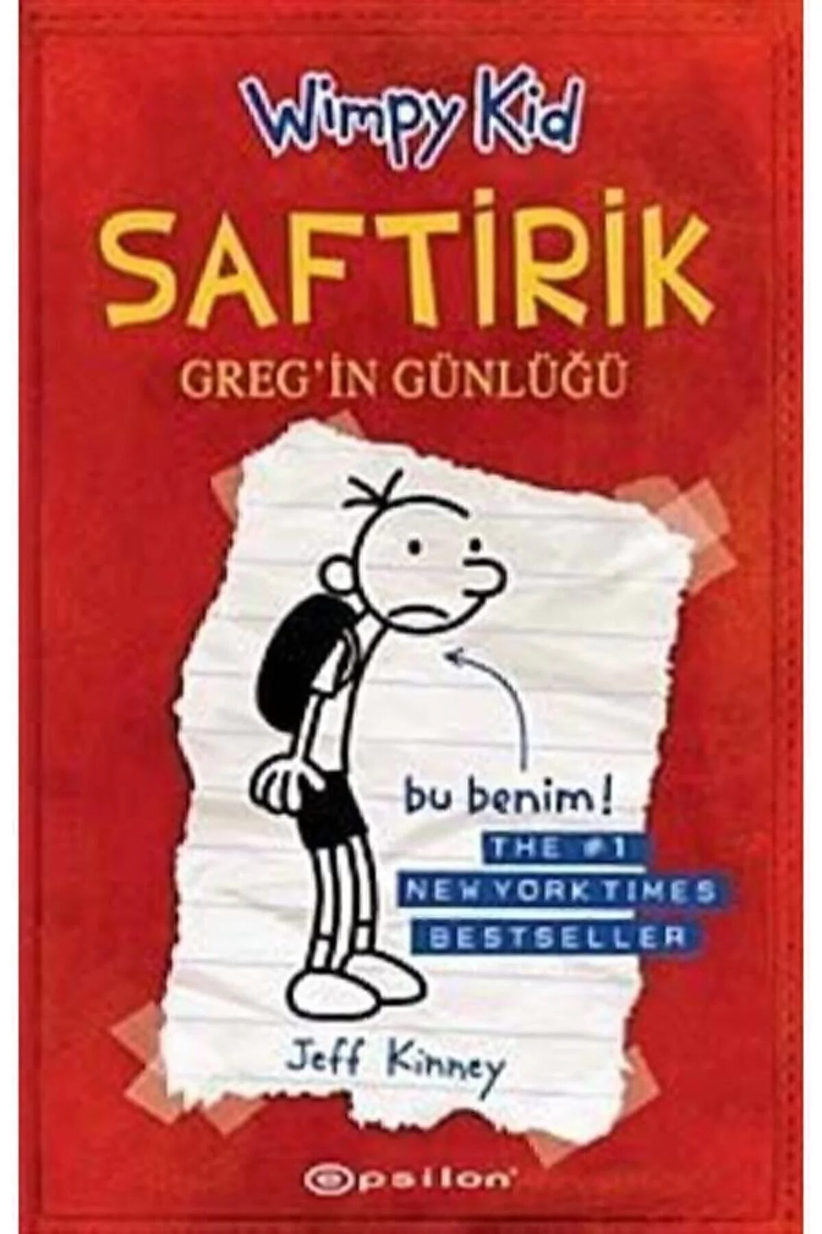 Saftirik Gregin Günlüğü 1 Bu Benim Epsilon