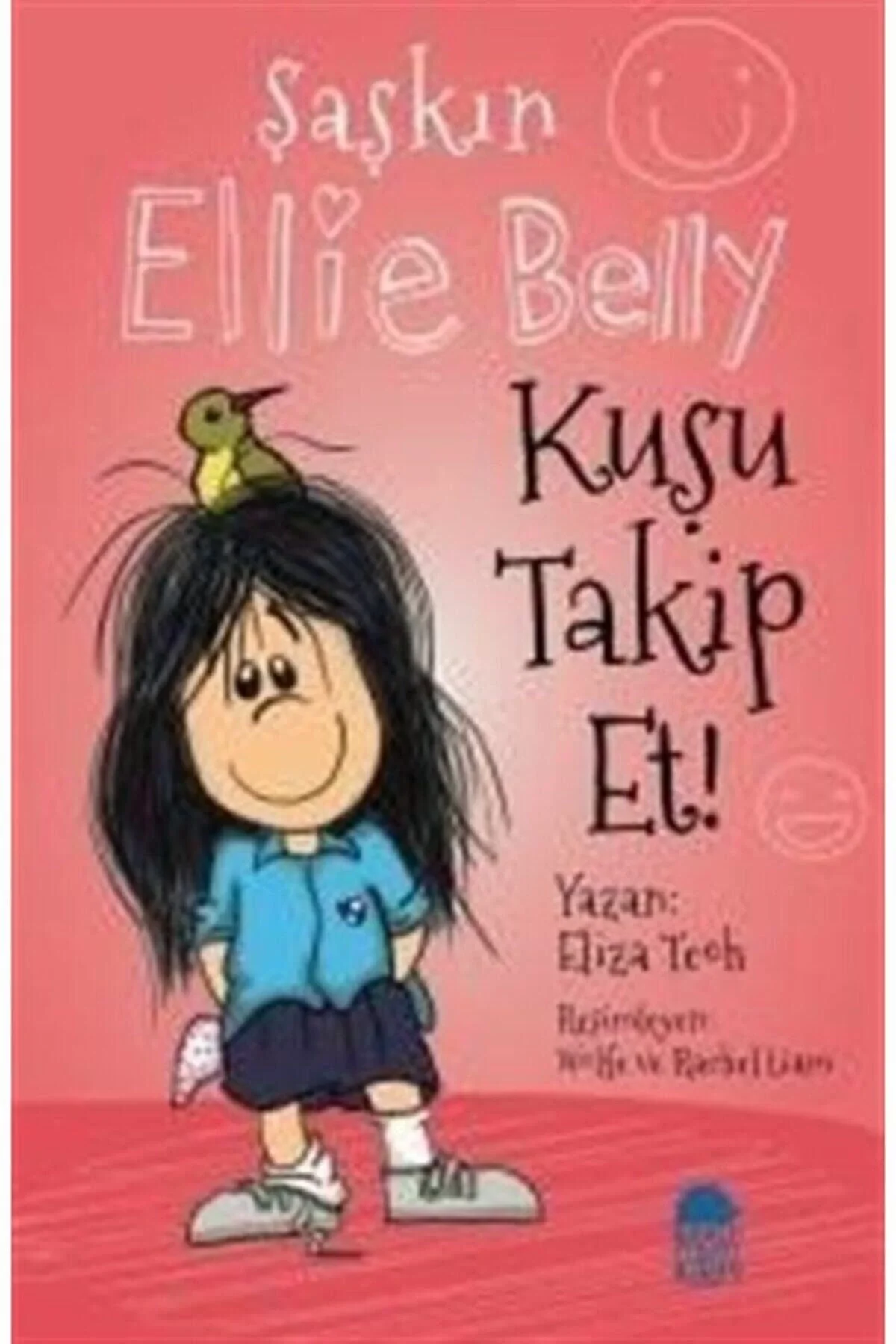 Şaşkın Ella Belly Kuşu Takip Et Mavi Kirpi
