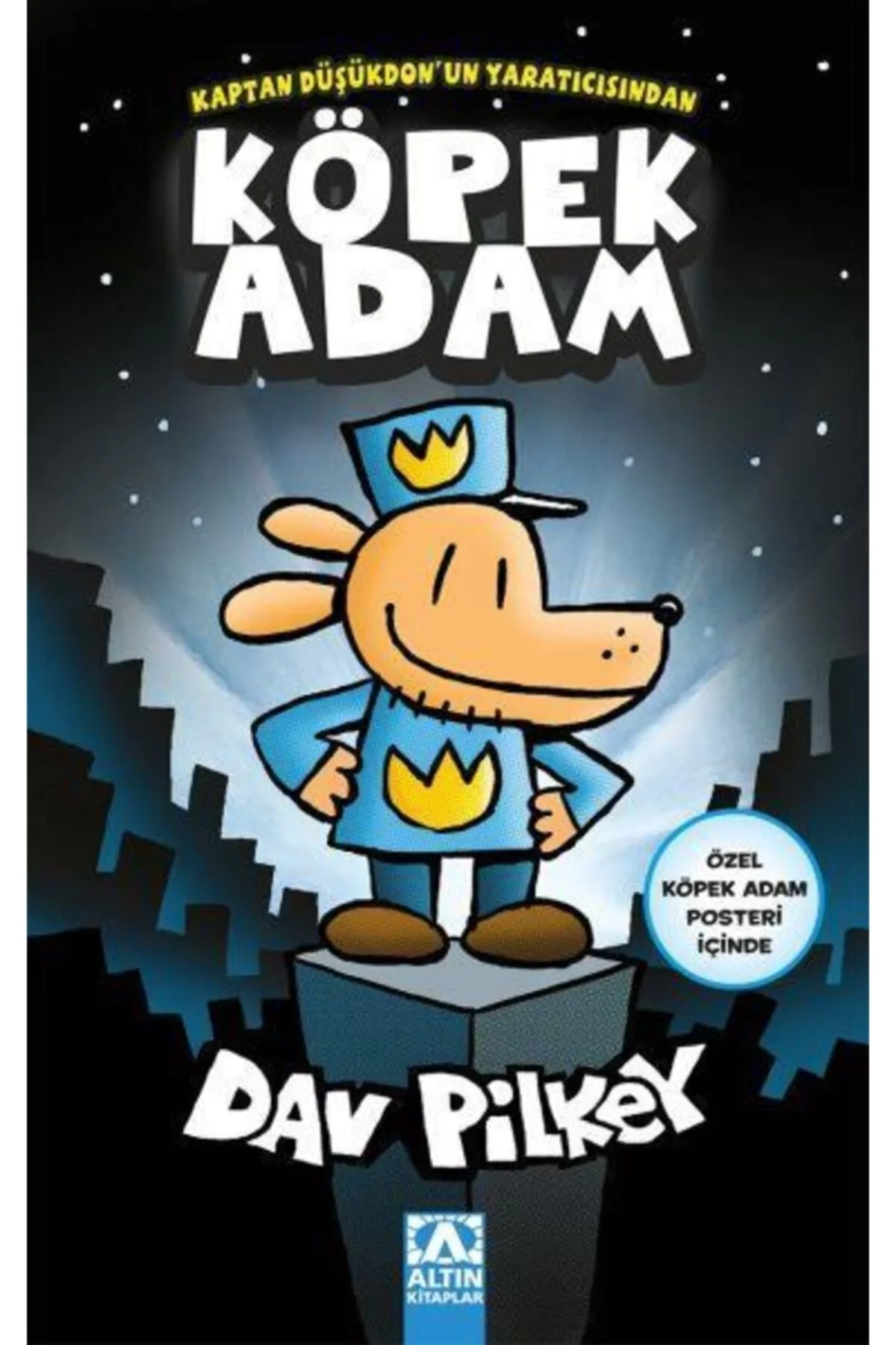 Köpek Adam 1 Dav Pi̇Lkey Altın Ki̇Taplar