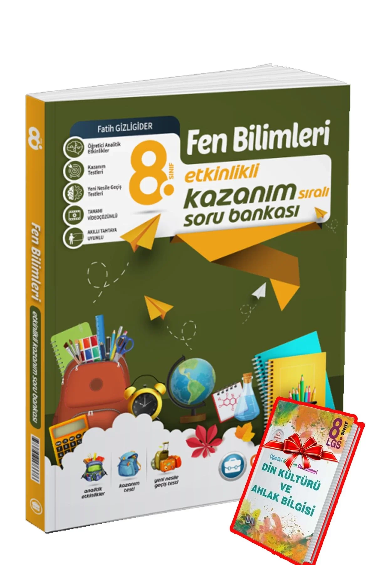 Çanta 8.Sınıf Fen Bilimleri Etkinlikli Kazanım Soru Bankası