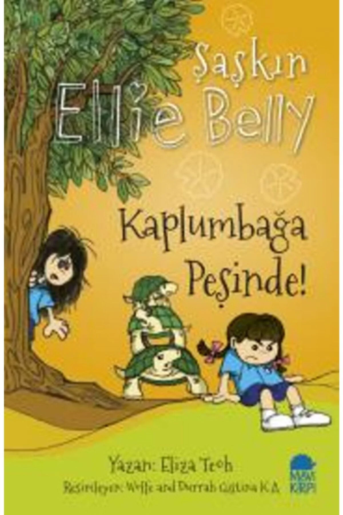 Şaşkın Ellie Belly Kaplumbağa Peşinde Mavi Kirpi