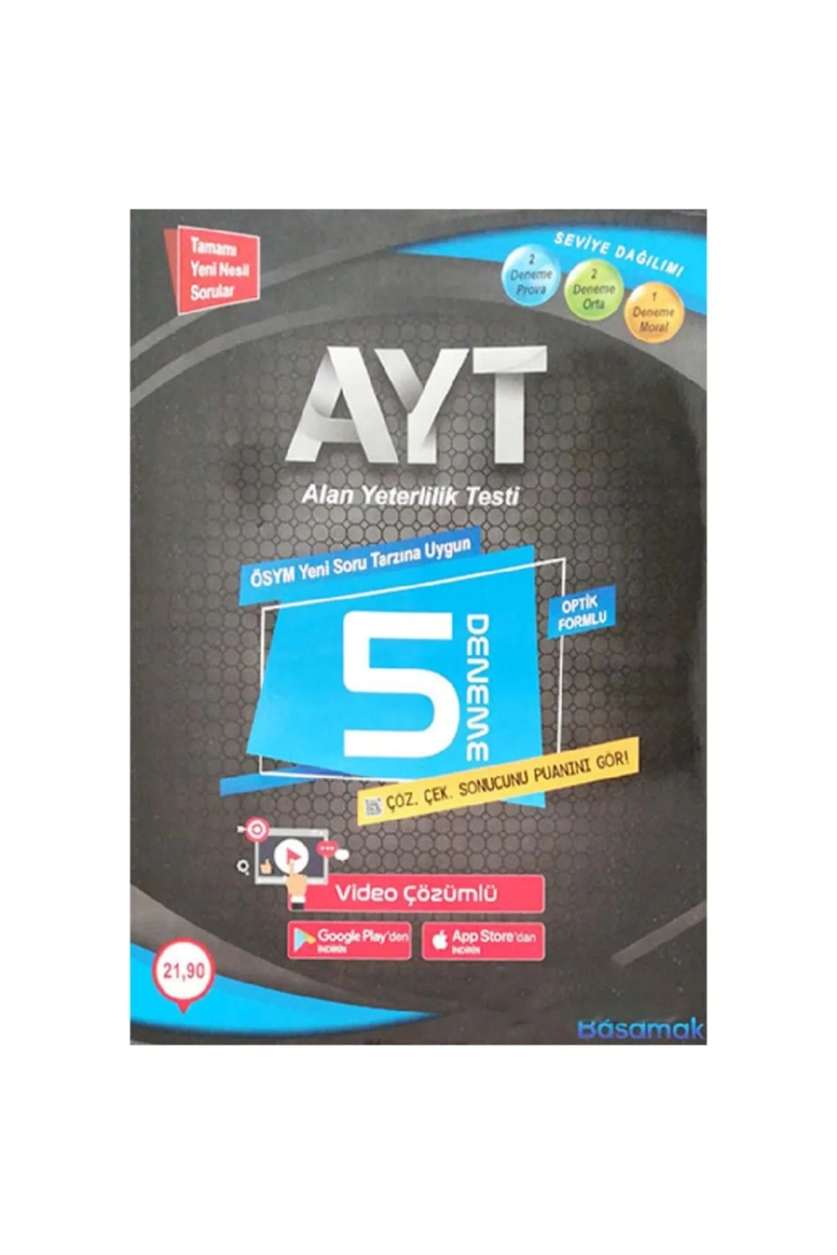 Ayt 5 Deneme Video Çözümlü Testfen