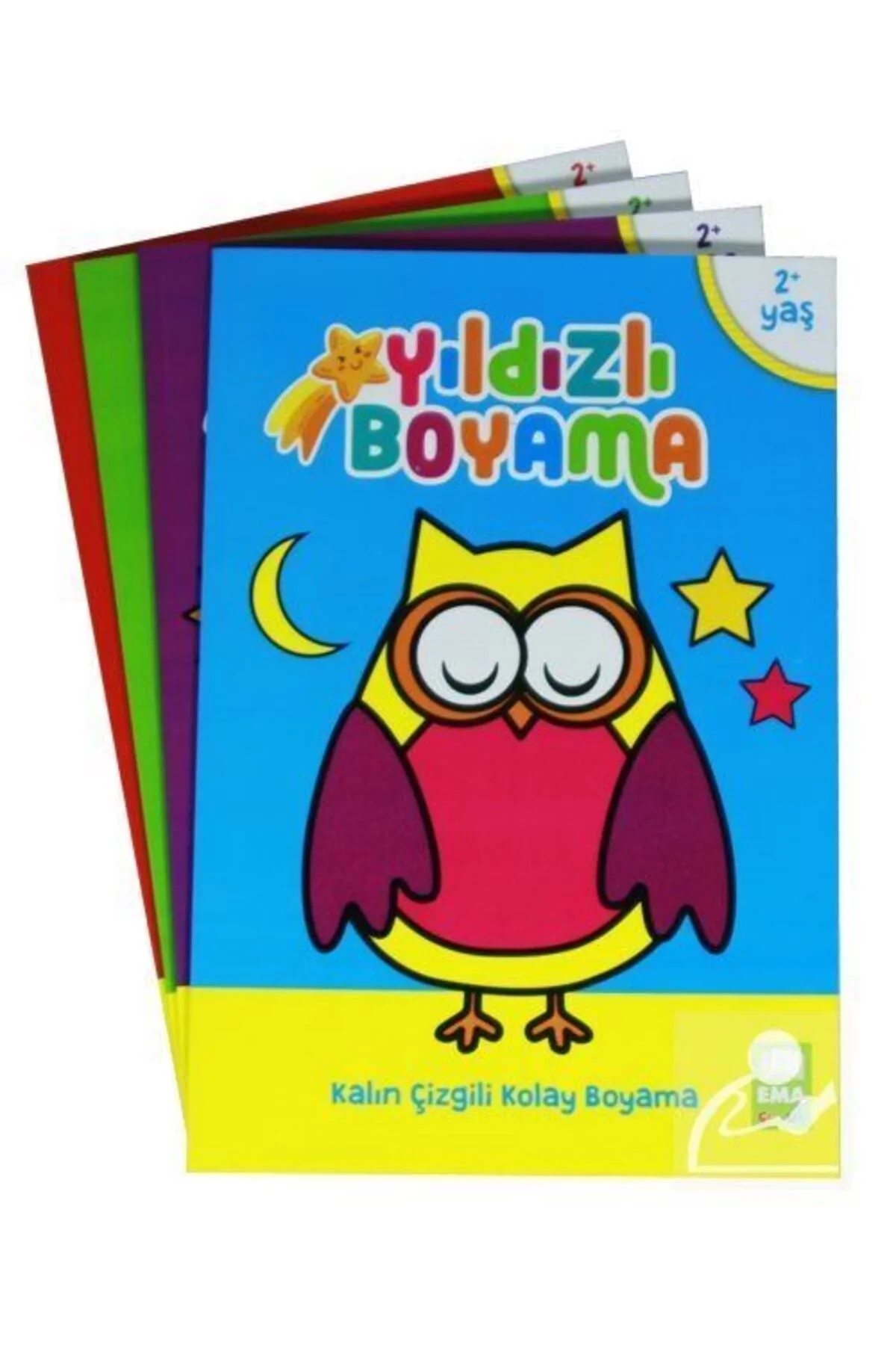 Yıldızlı Boyama Serisi 2+Yaş Ema Çocuk