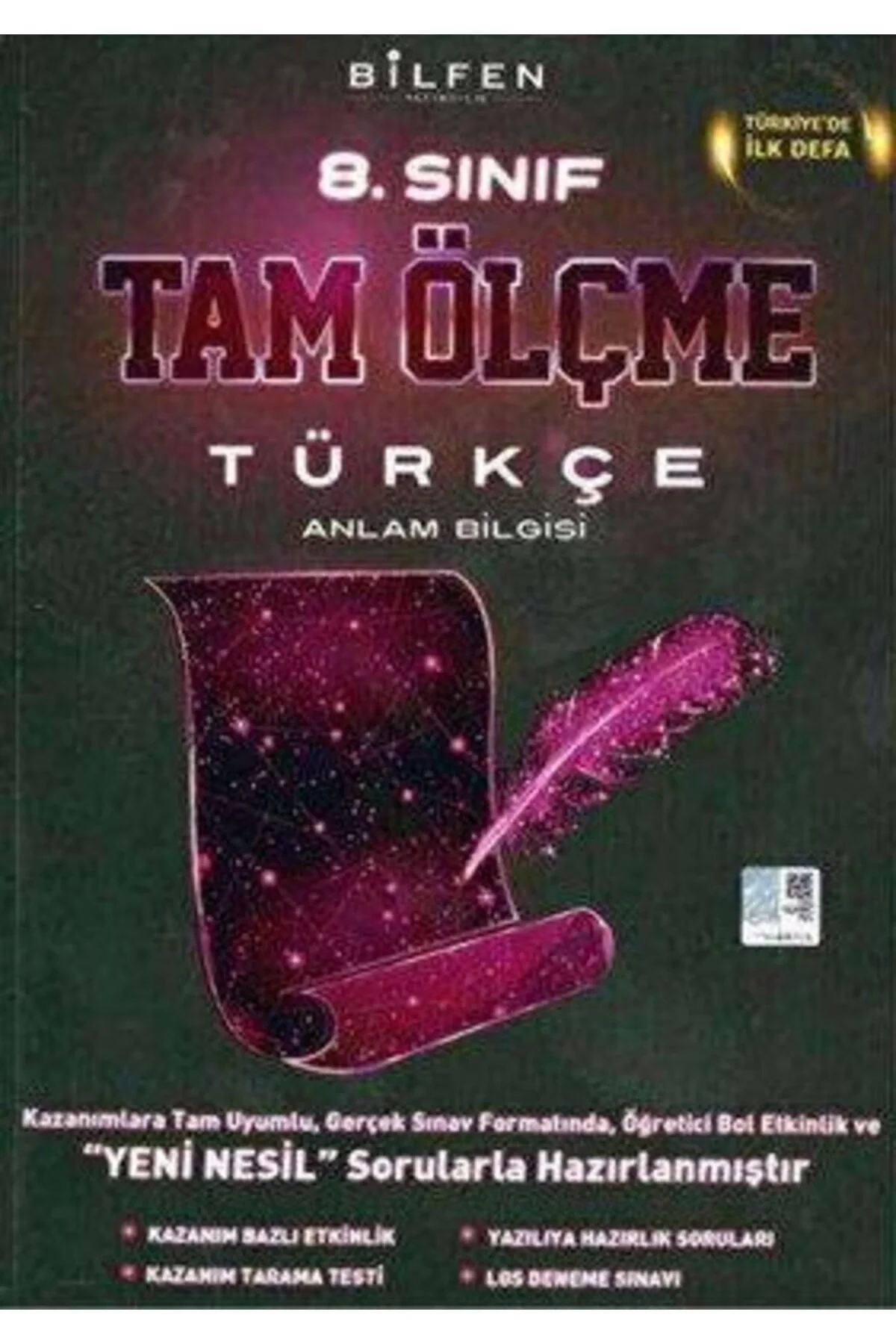 Bilfen 8.Sınıf Türkçe Tam Ölçme Yeni