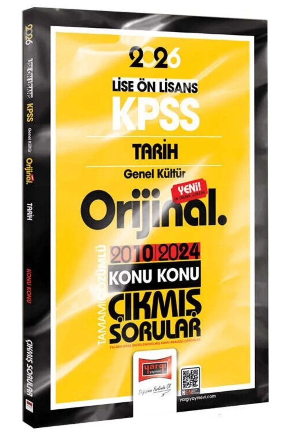 Yargı 2026 Kpss Önlisans Tarih Gk 2010-2024 Konu Konu Çıkmış Sorular