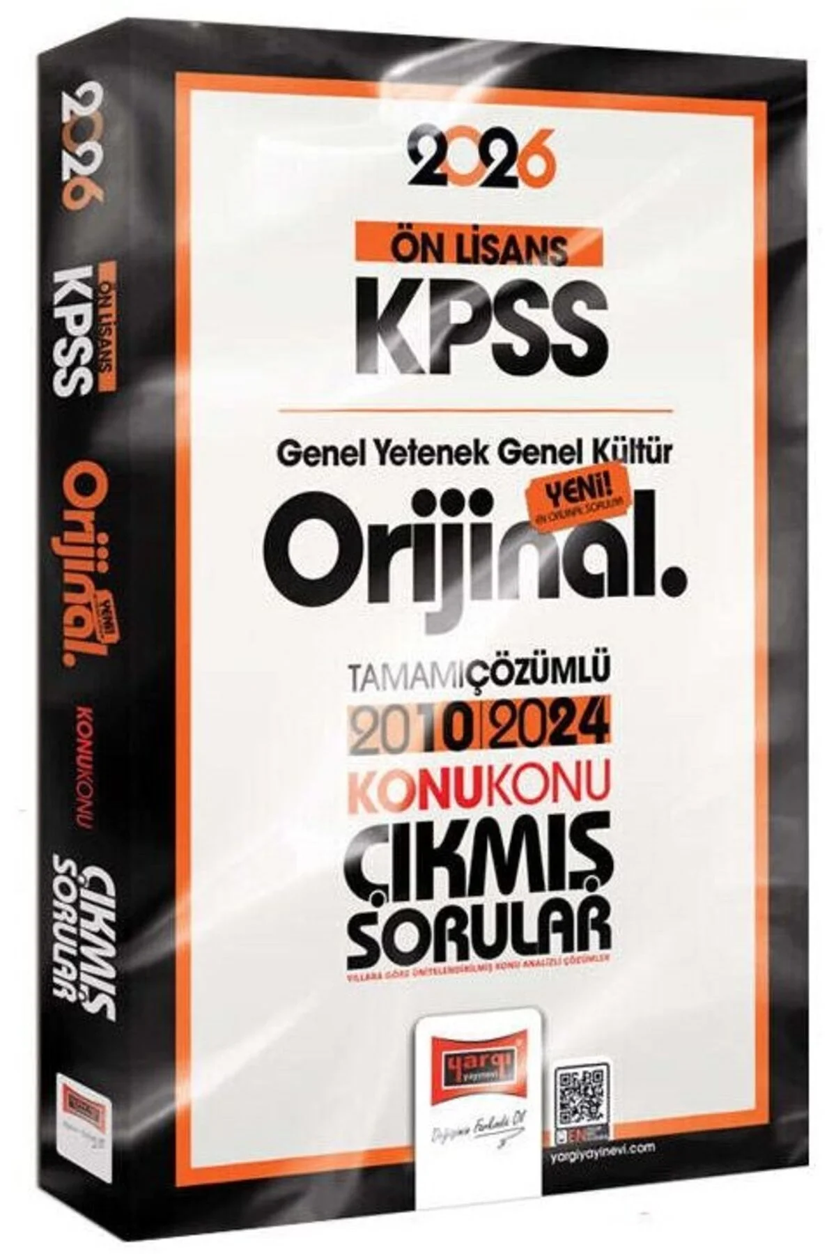 Yargı 2026 Kpss Önlisans Gy Gk 2010-2024 Konu Konu Çıkmış Çözümlü Sorlar