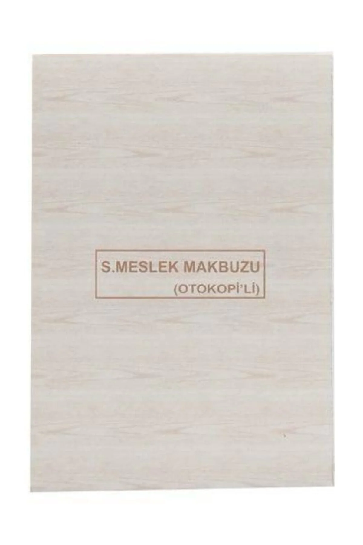 Dilman Serbest Meslek Makbuzu Otokopili 3 Nüsha