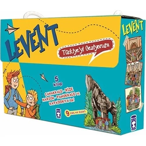 Levent Türkiyeyi Geziyor 1- 5 Kitap Timaş