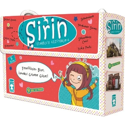 Şirin İstanbulu Geziyorum 2-5 Kitap Timaşçocuk