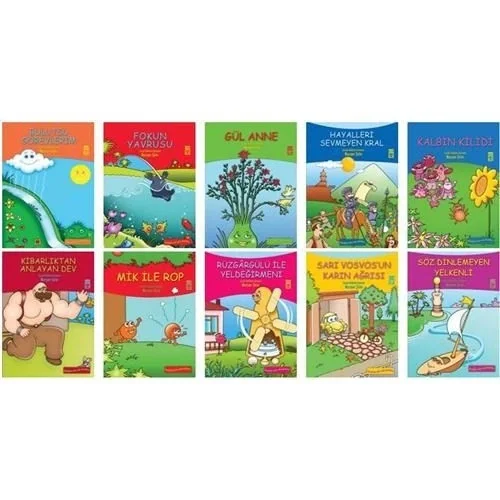 Çoklu Zeka Geliştirici Masallar 10 Kitap Timaş