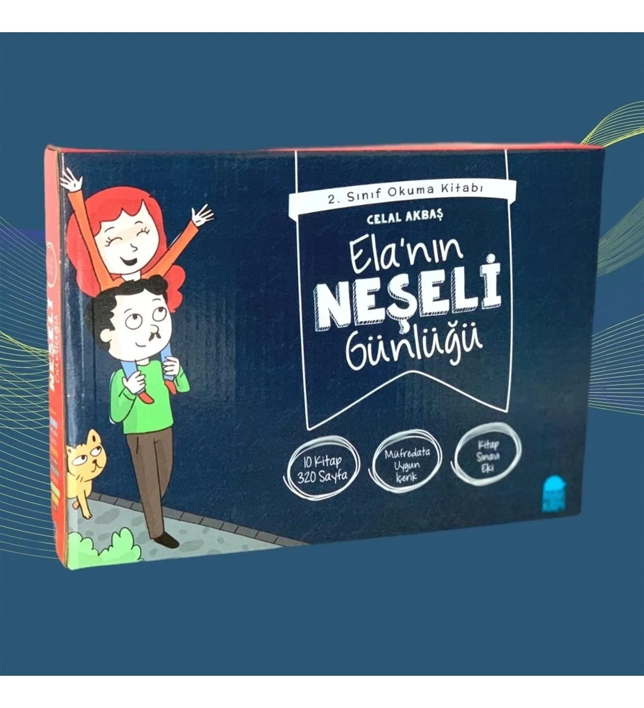 Elanın Neşeli Günlüğü 10 Kitap 2.Sınıflar İçin Mavi Kirpi