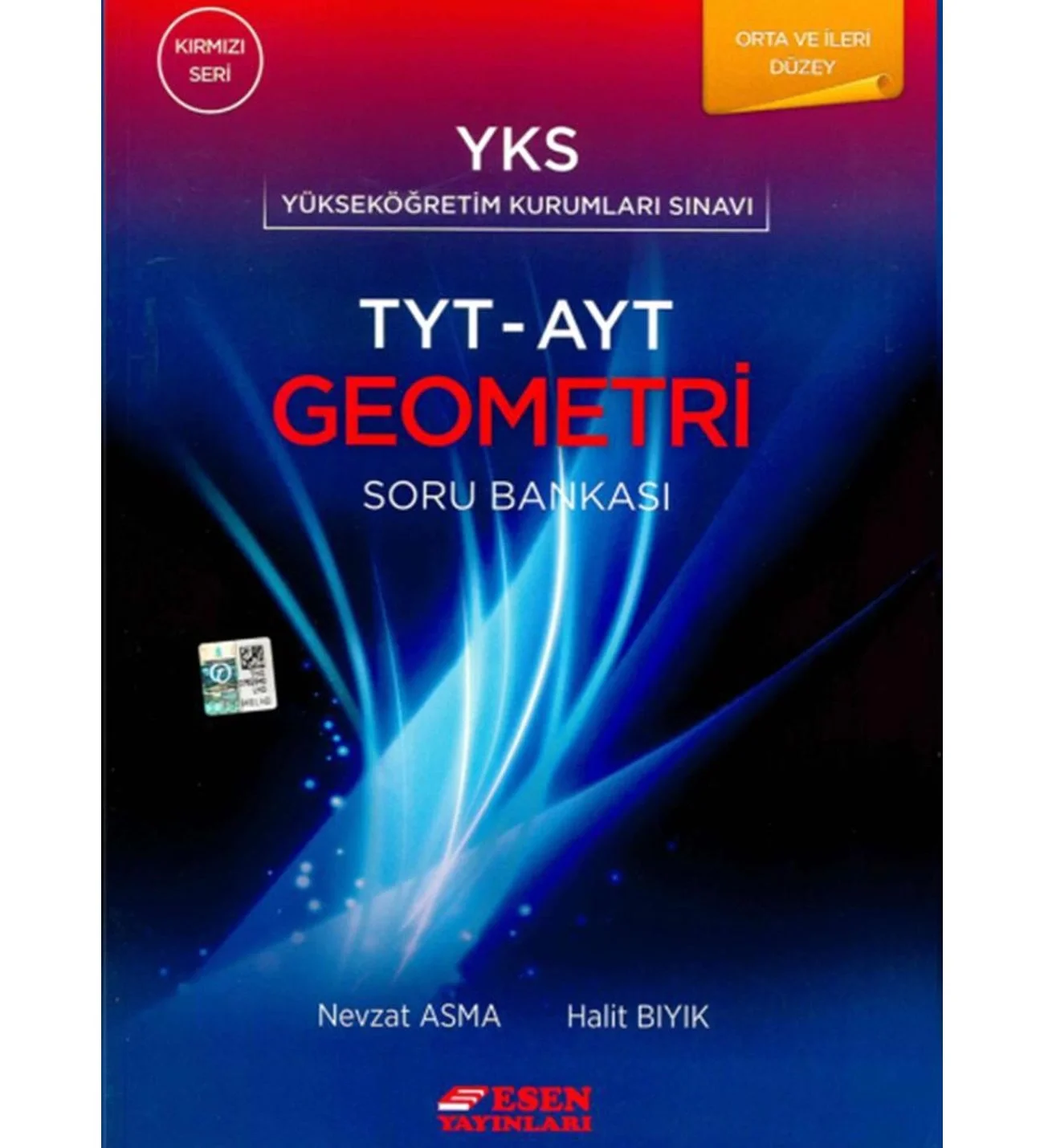 Esen Yks Tyt Ayt Orta İleri Düzey Geometri Kırmızı Seri Soru Bankası