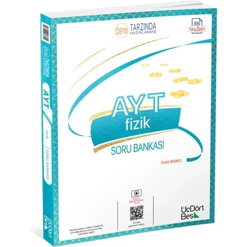 Ayt Fizik Soru Bankası Üçdörtbeş Yayın