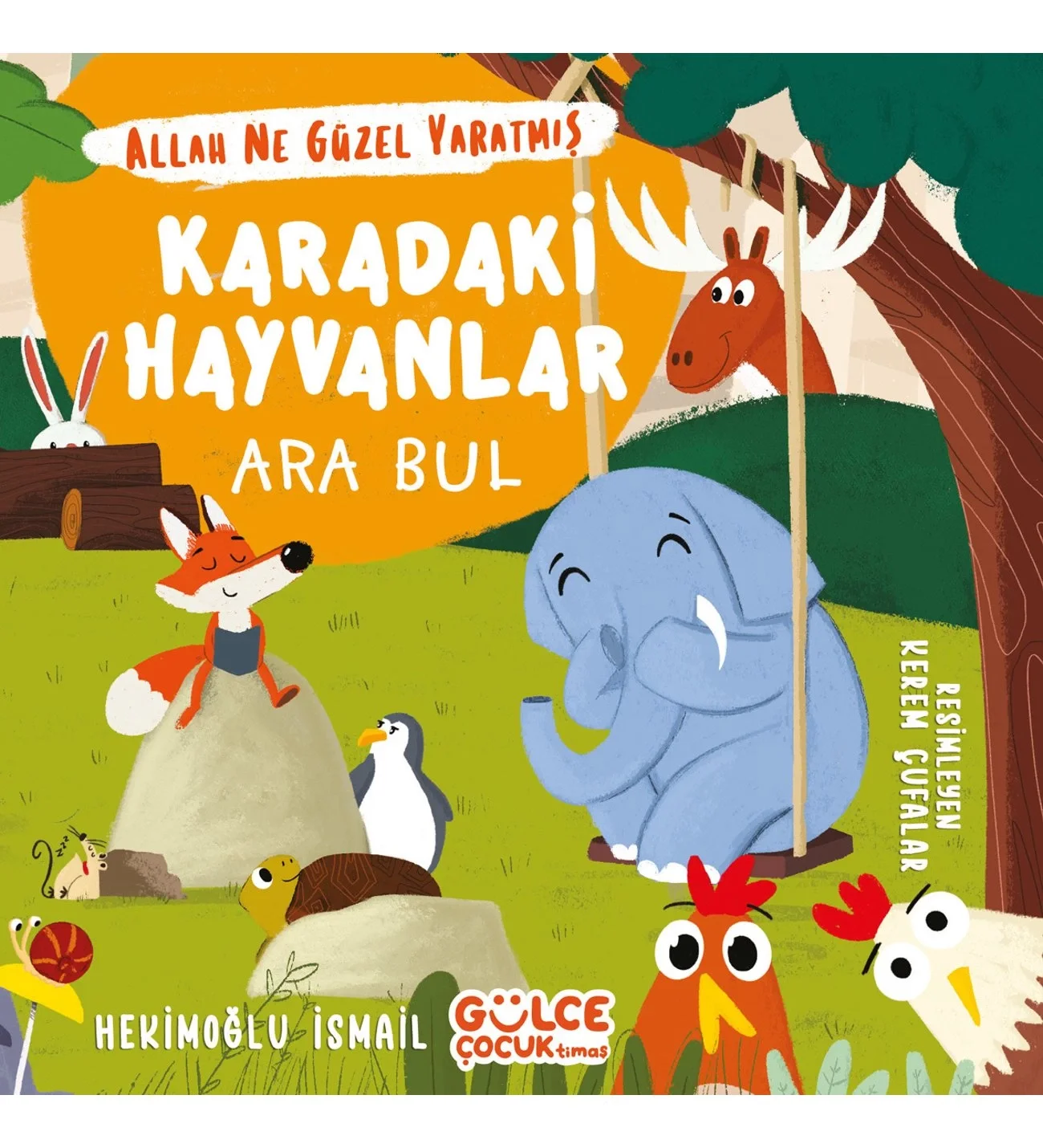 Karadaki Hayvanlar Ara Bul Gülce Çocuk