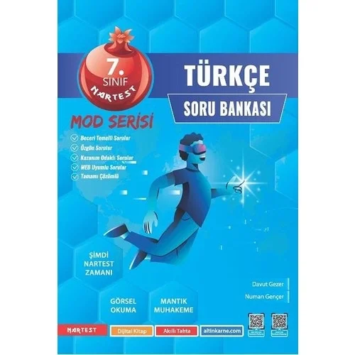Nartest 7.Sınıf Türkçe Soru Bankası Mod Serisi