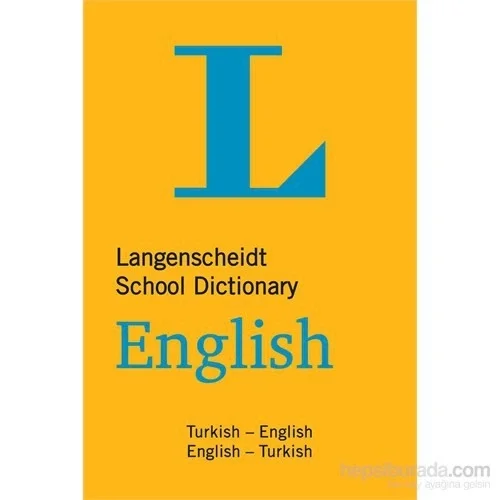 Langenschei̇Dt Scholl Di̇Ct.İ̇Ngi̇Li̇Zce Türkçe Türkçe İngilizce Sözlük