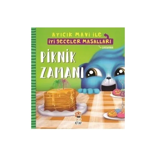 Piknik Zamanı Ayıcık Mavi İle İyi Geceler Masalları Sincap Kitap