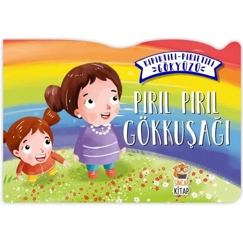 Pırıl Pırıl Gökkuşağı Kıpırtılı Pırıltılı Gökyüzü Sincap Kitap