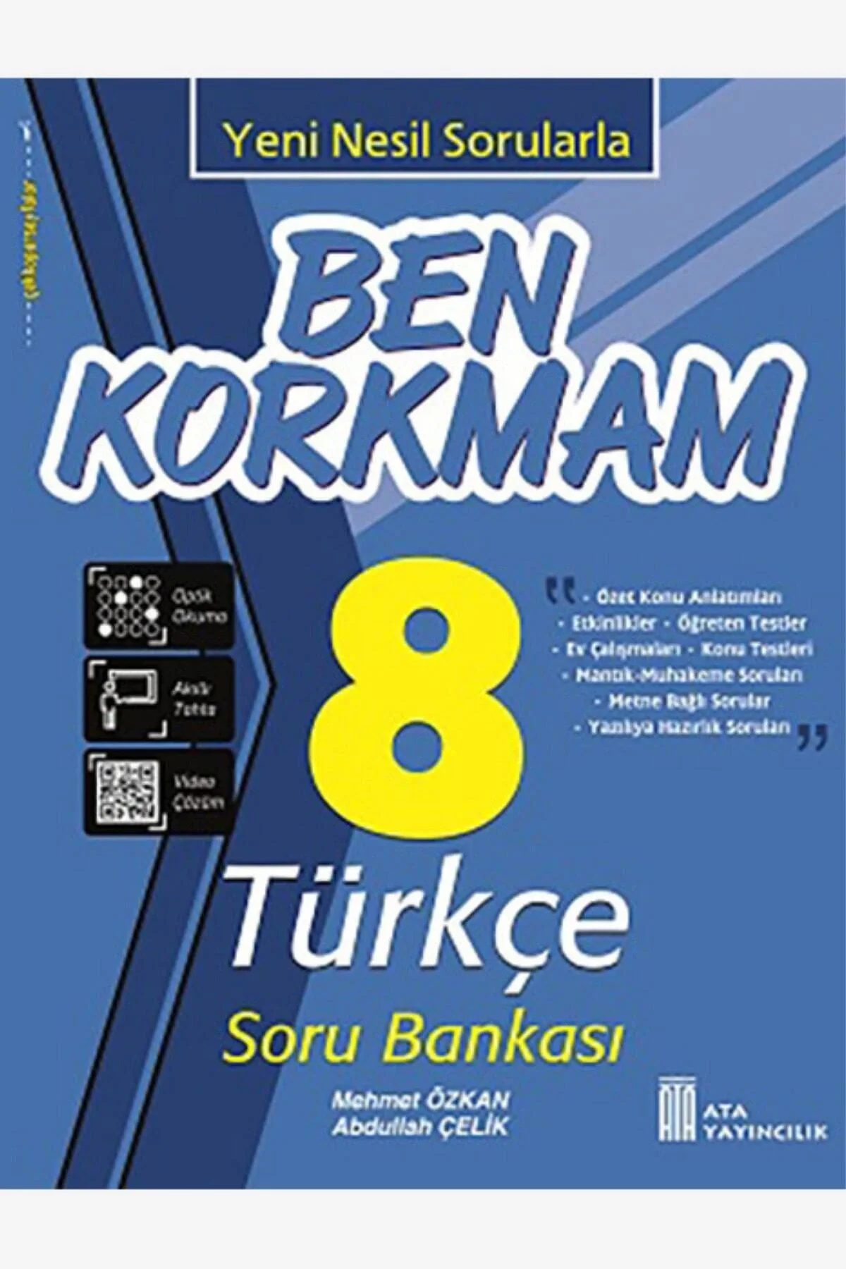 Ata Ben Korkmam 8.Sınıf Türkçe Soru Bankası