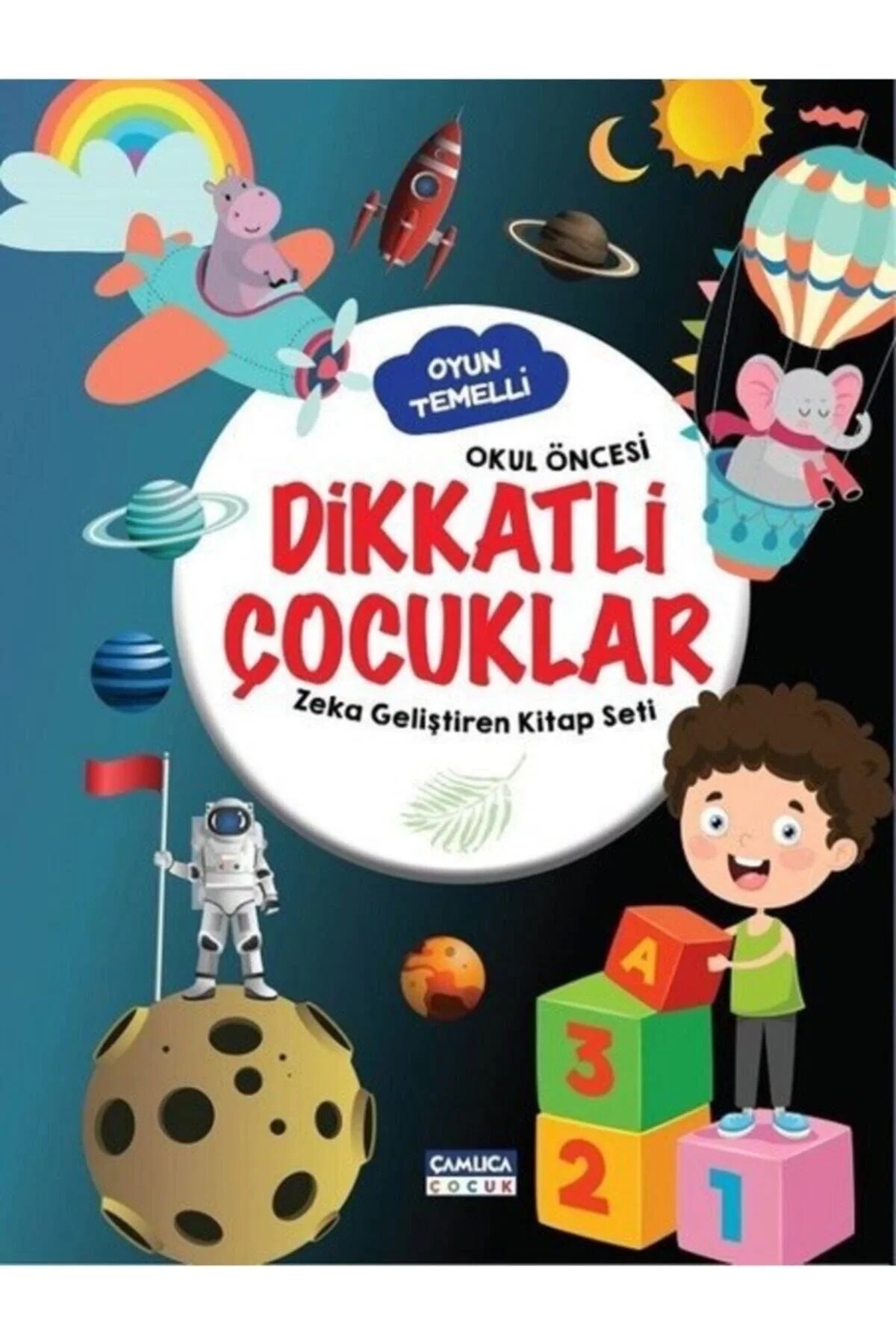 Okul Öncesi Dikkatli Çocuklar Zeka Geliştiren Kitap Seti Çamlıca Çocuk