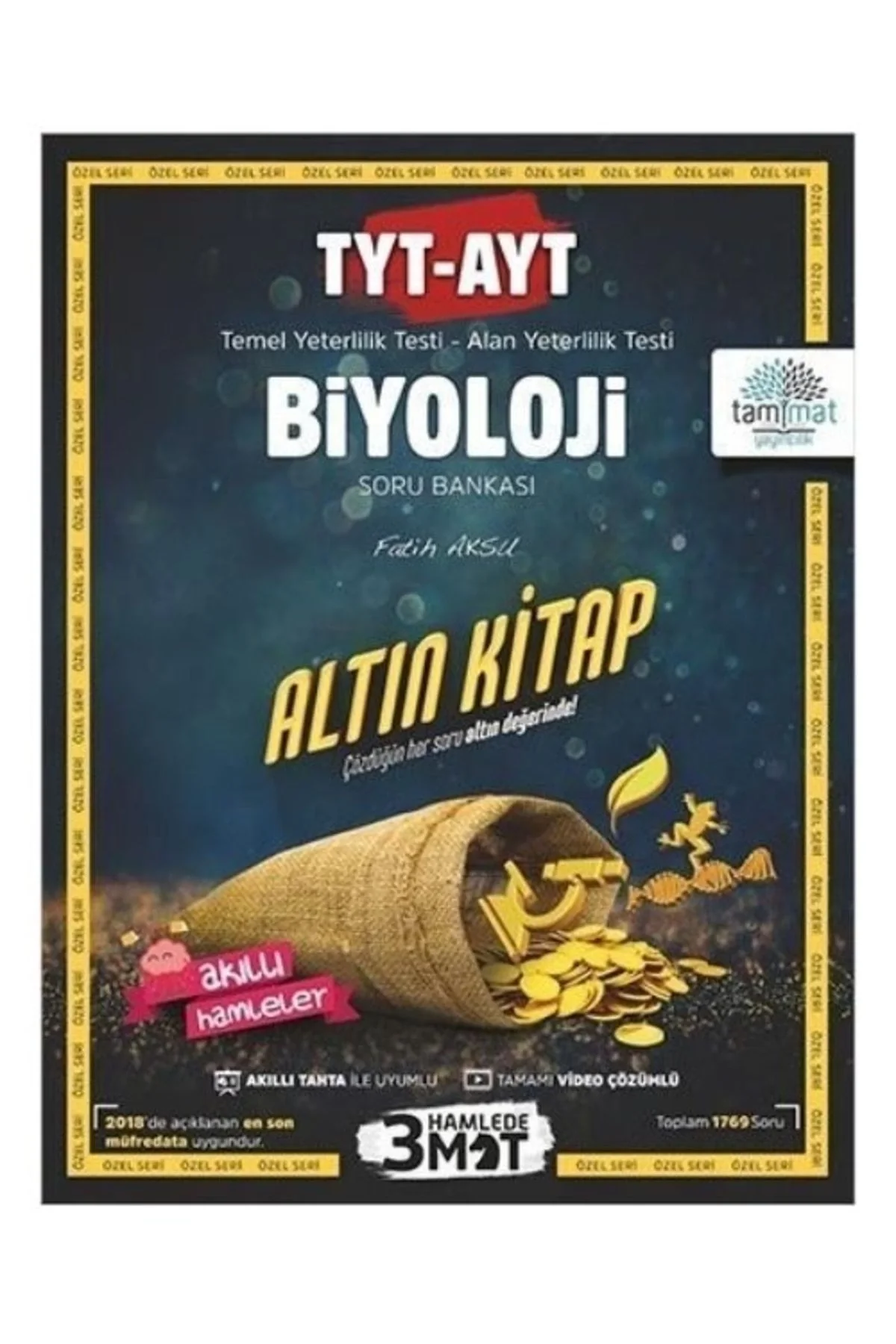 Tyt Ayt Biyoloji Soru Bankası Altın Kitap Tammat