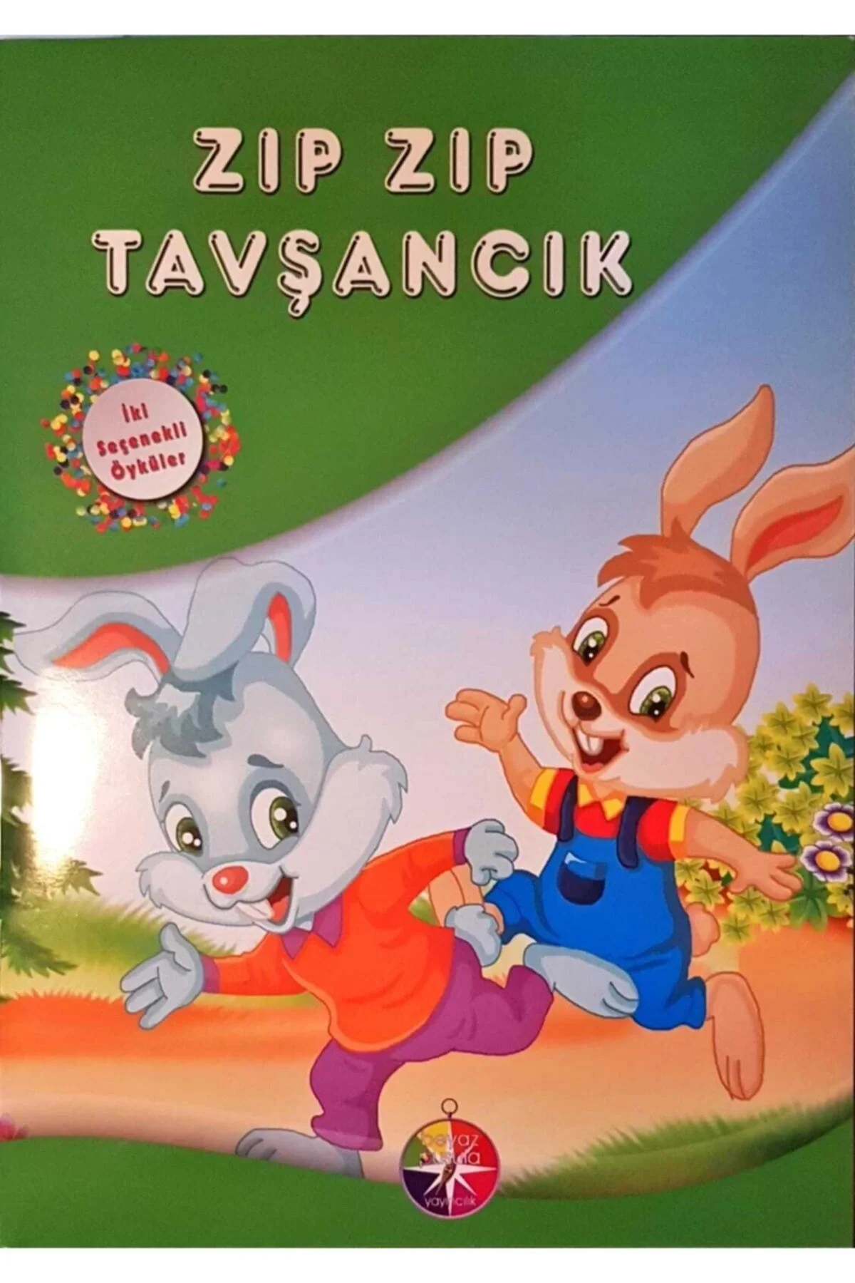 Zıp Zıp İle Tavşancık İki Seçenekli Öyküler Dizisi Beyaz Pusula