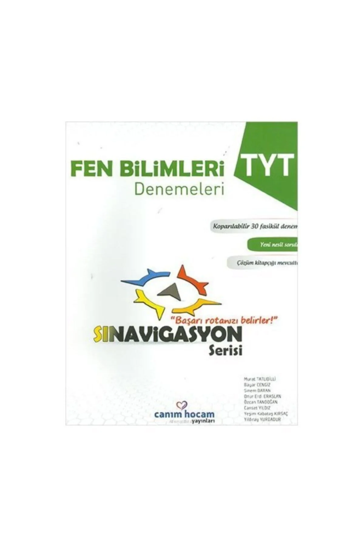 Tyt Fen Bilimleri Denemeleri 30 Lu Sınavigasyon Serisi Canım Hocam Yayınları