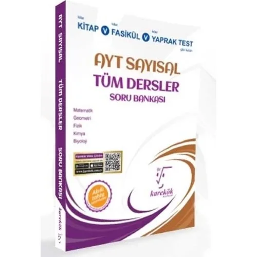 Ayt Sayısal Tüm Dersler Soru Bankası Karekök