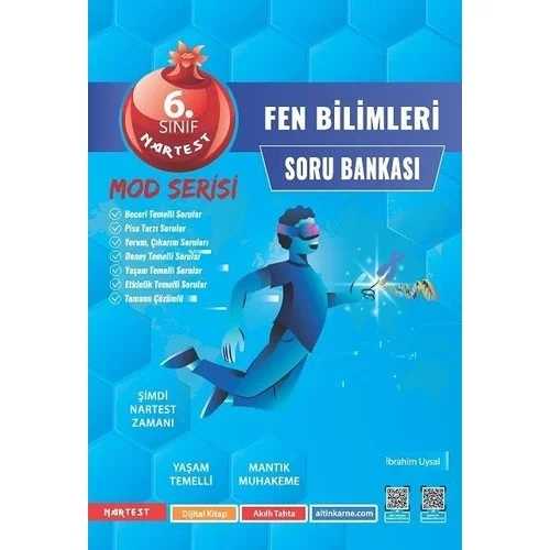 Nartest 6.Sınıf Fen Bilimleri Soru Bankası Mod Serisi