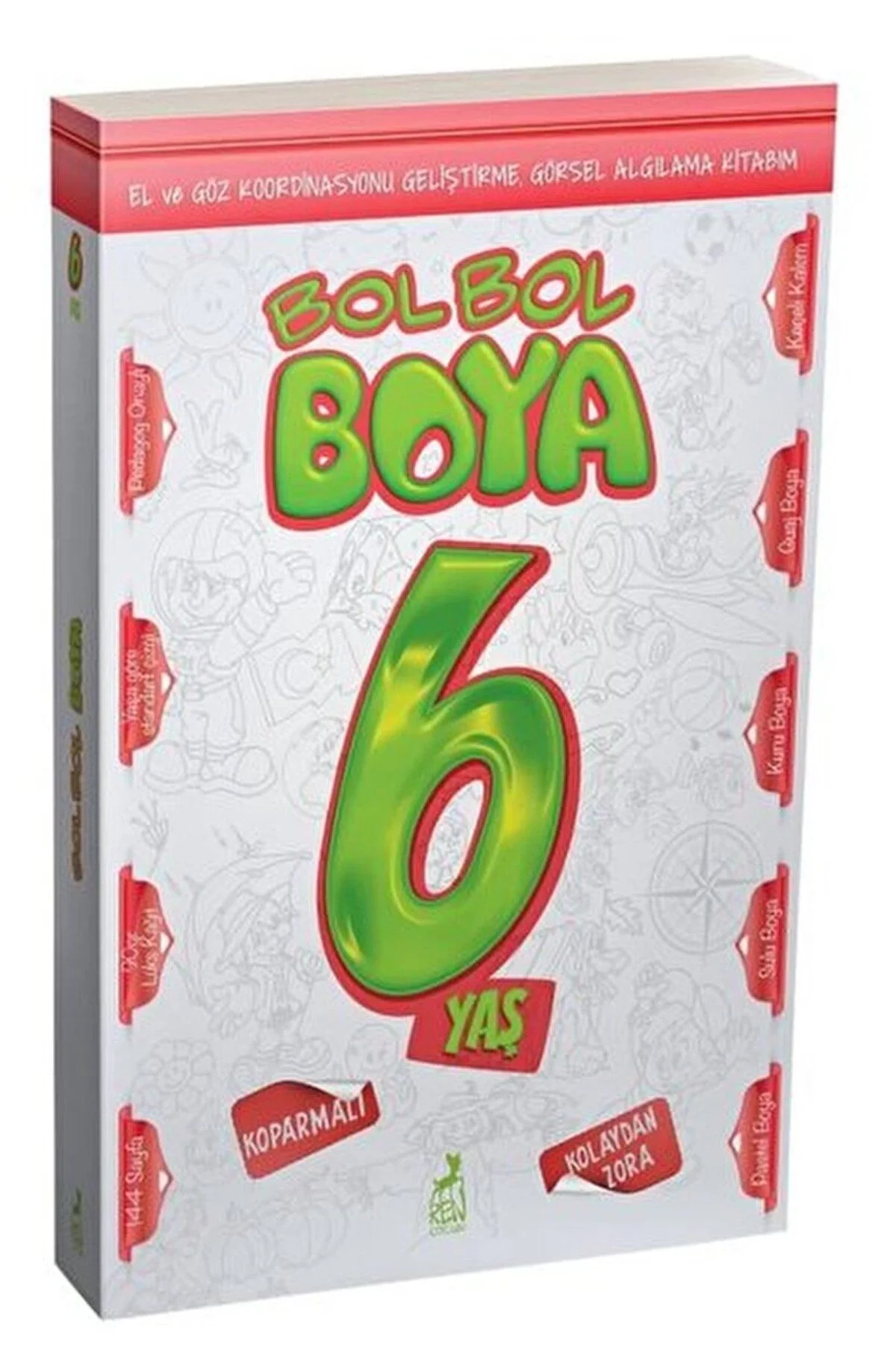 Bol bol Boya 6 Yaş Ren Çocuk