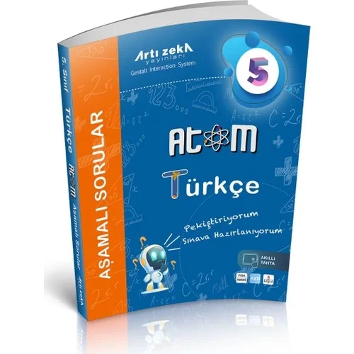 Artızeka 5.Sınıf Atom Beceri Temelli Türkçe Soru Bankası