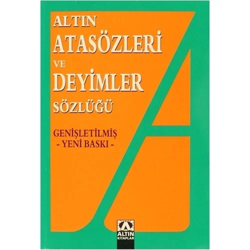 Altın Atasözleri̇ Ve Deyi̇Mler Sözlüğü Karton Kapak