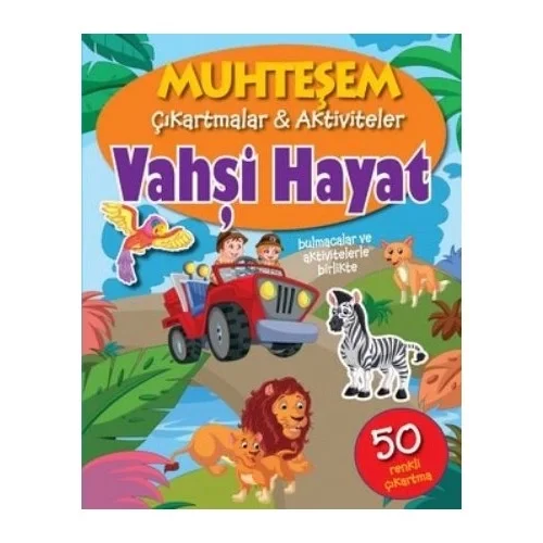 Muhteşem Çikartmalar Aktiviteler Vahşi Hayat Parıltı