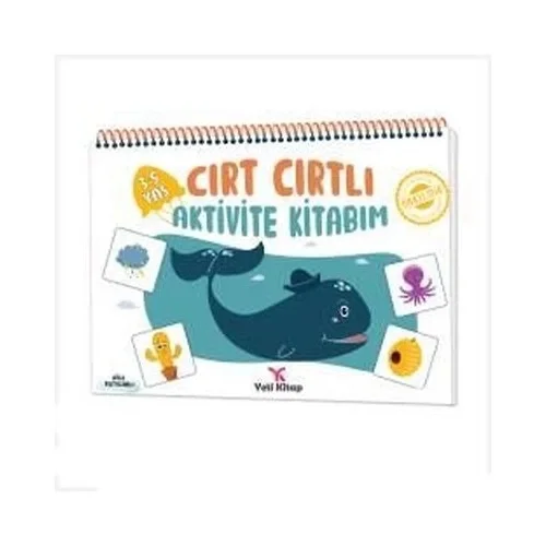 Cırt Cırtlı Aktivite Kitabım 3-5 Yaş Yeti Kitap